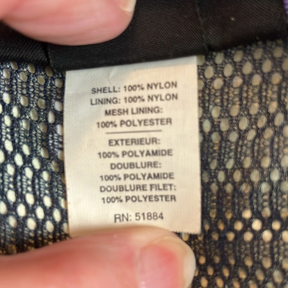 Patagonia Women's Medium Blue Gor-tex 2 Way Zipper Closure Hooded Lined Jacket - Picture 8 of 11